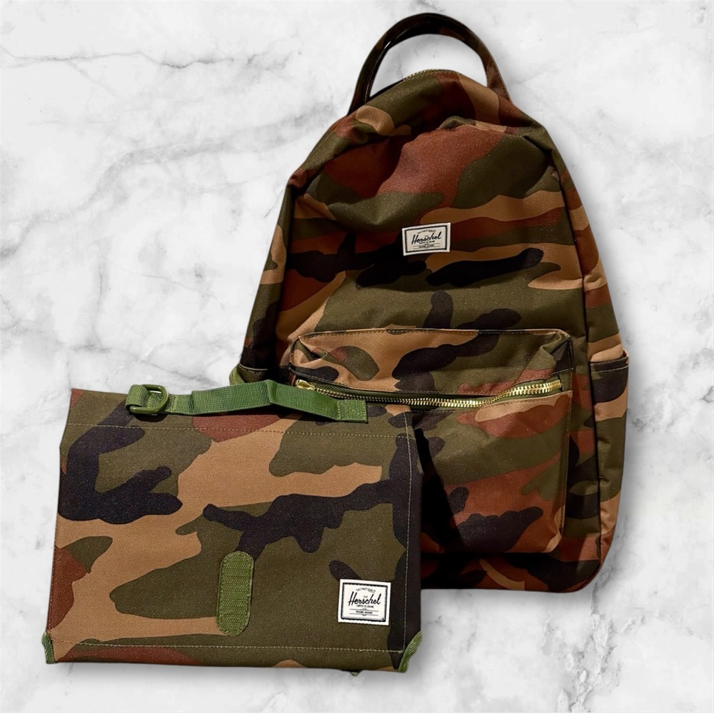 NWT Herschel NovaEcoSystem™ Diaper Backpack - Woodland Camo